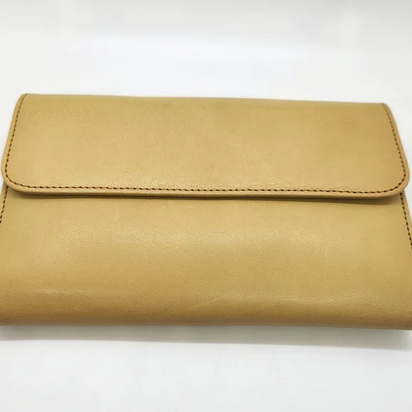 Balenciaga Vintage Tan Leather Wallet - Picture 2 of 7